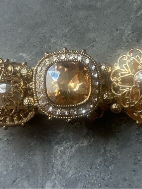 Gold-Tone Glimmer & Shine Gold Party  Bracelet - Women Jewelry